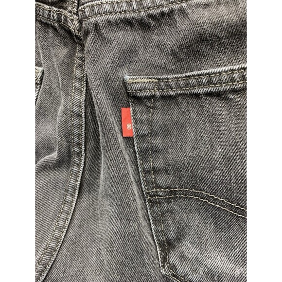 Levi's 501 Mens Denim Jeans Original Fit Button Fly Black 2016 Size 36X32 Read - Picture 14 of 16
